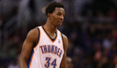 Thunder jersey history No. 34