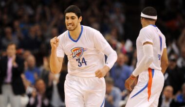 Thunder jersey history No. 34