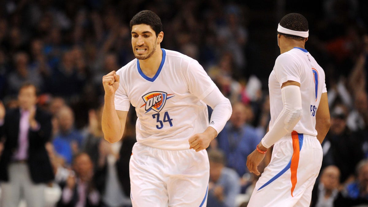 Thunder jersey history No. 34