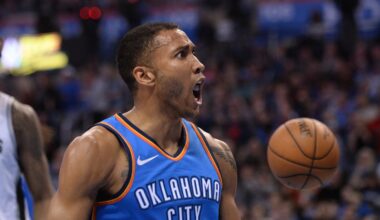 Thunder jersey history No. 34