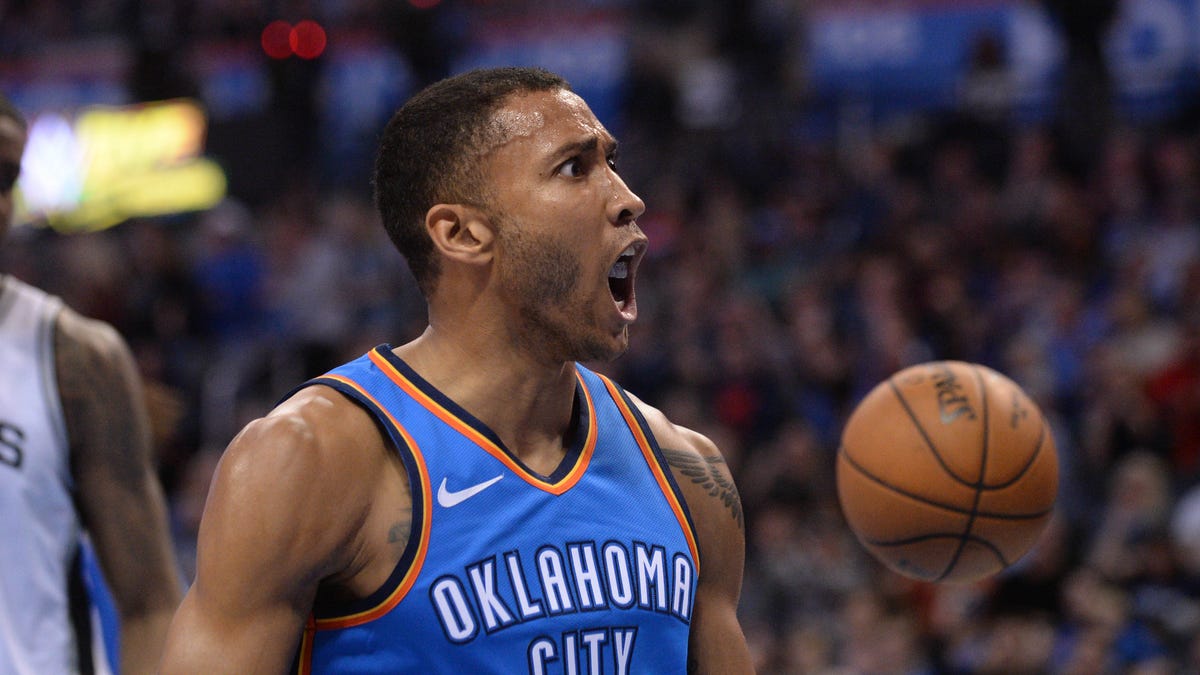 Thunder jersey history No. 34