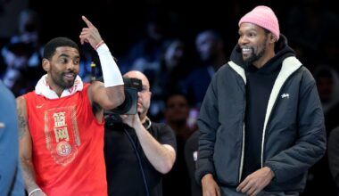 Kyrie Irving speaks on time with former Nets Kevin Durant, Steve Nash