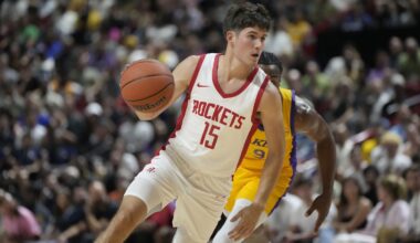 Led by Reed Sheppard, Rockets unveil roster for 2025 NBA Summer League