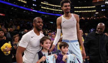 Victor Wembanyama and Chris Paul did the nicest thing for JJ Redick's sons after California wildfires