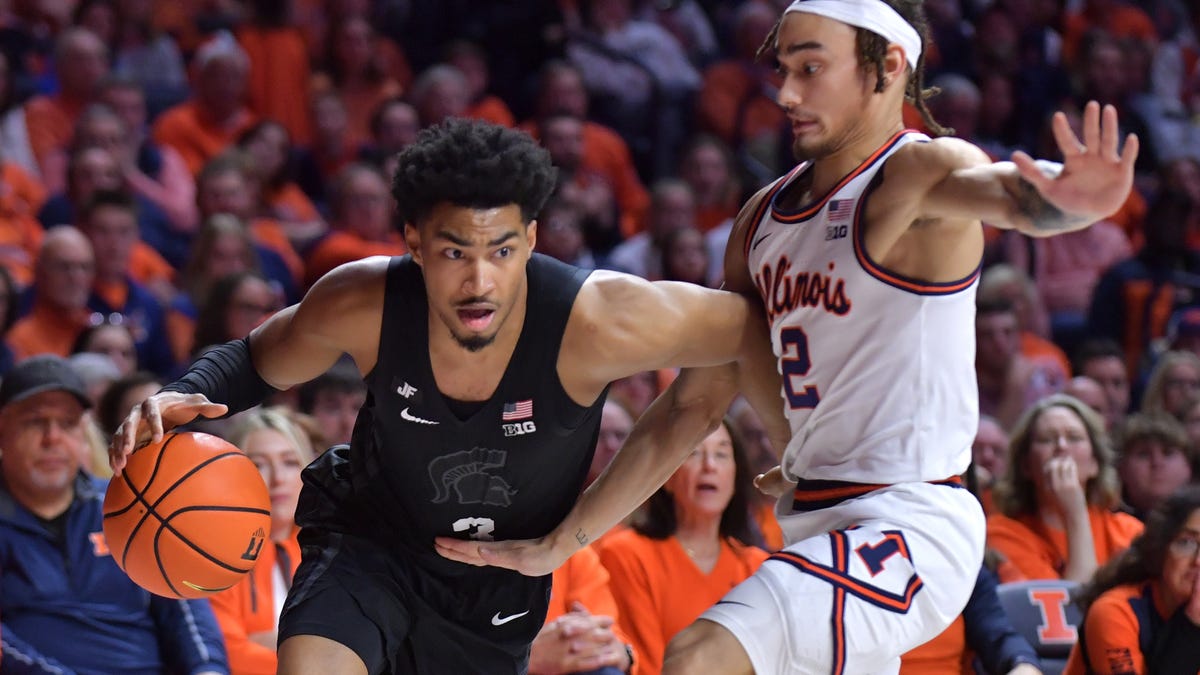 Former Spartan Jaden Akins makes NBA Summer League debut, makes defensive impact