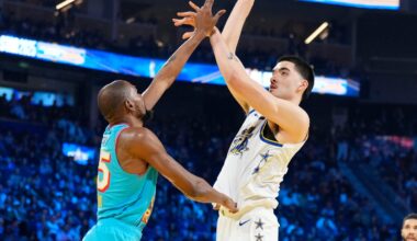 Did Zach Edey score for Rising Stars?