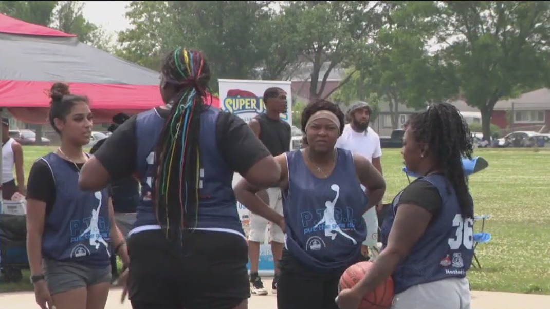 Racine anti-violence basketball league
