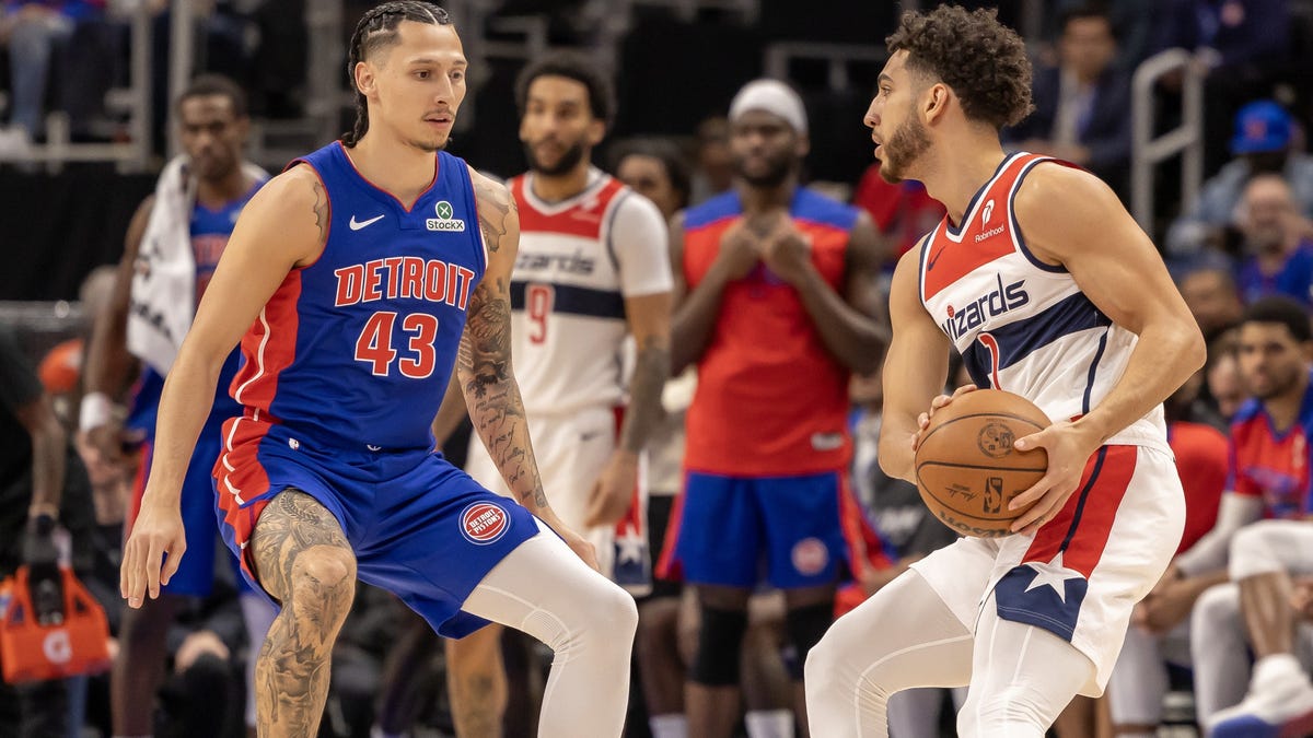 Pistons reportedly sign former Wizards wing Colby Jones on two-way deal