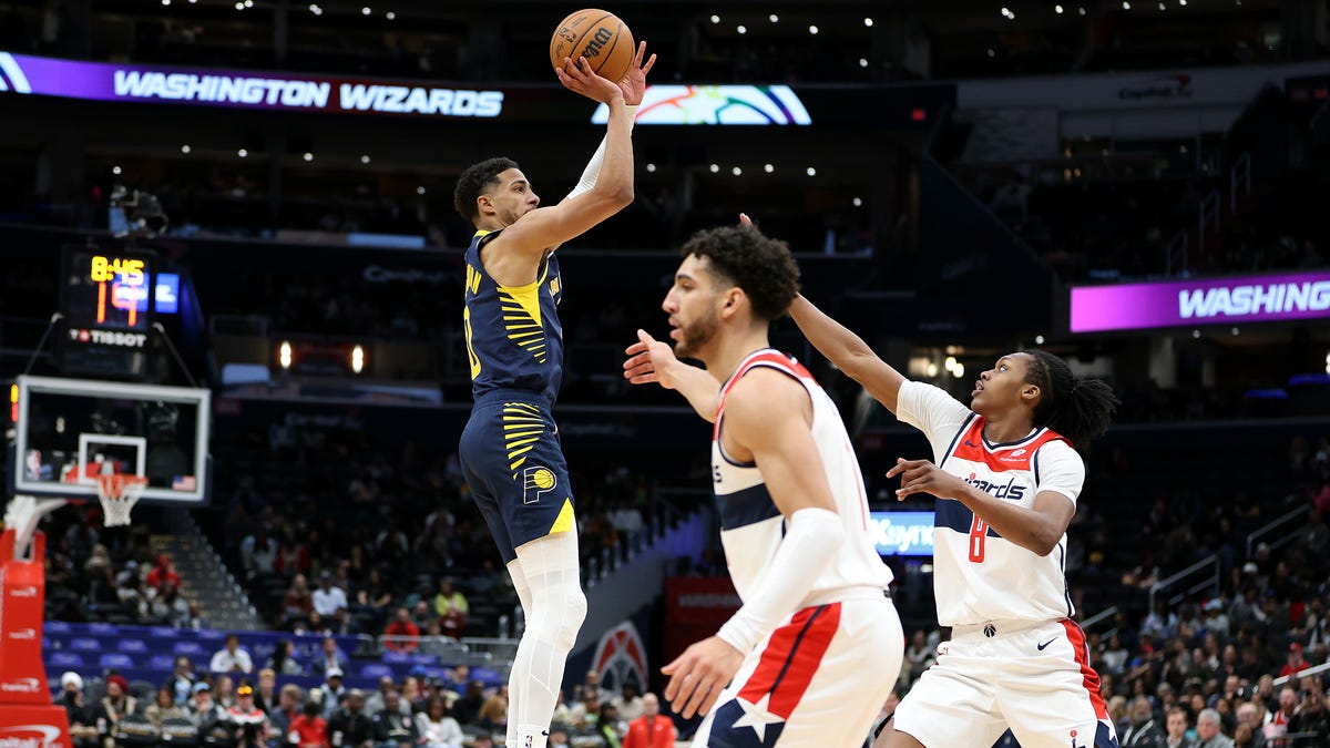 Pacers set franchise records for points (162), 3-pointers (27) vs Wizards