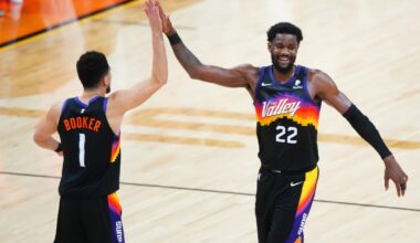 Former Suns big Deandre Ayton joins Lakers, LeBron James, Luka Doncic
