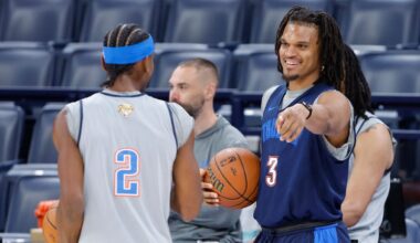 Shai Gilgeous-Alexander shouts out old Thunder teammate Dillon Jones