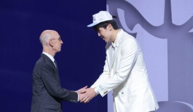 16th pick Yang Hansen signed to rookie contract