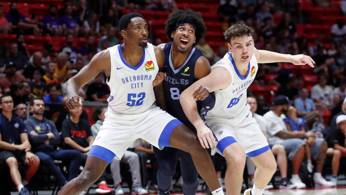 Best images from Thunder 92-80 Summer League loss to Grizzlies