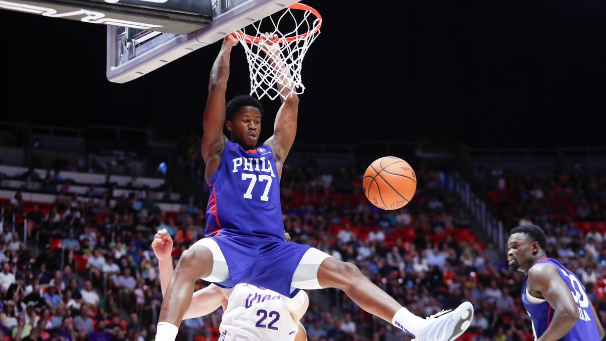 VJ Edgecombe, Sixers fall to Jazz in summer league