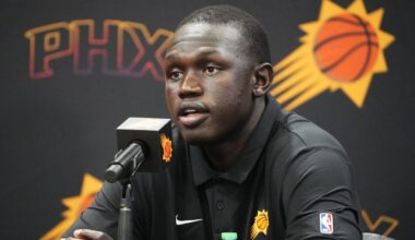 Suns rookie Maluach shows potential in rim protection, rebounding