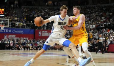 Dalton Knecht, Cooper Flagg start in Lakers-Mavericks NBA game