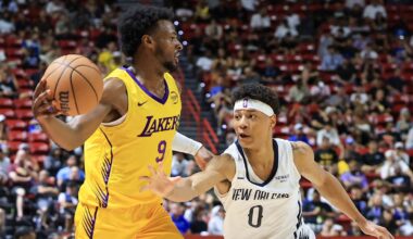 Summer Lakers breeze to win over Pelicans thanks to balanced attack