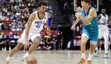 Multiple Sixers give praise to Dominick Barlow in summer league