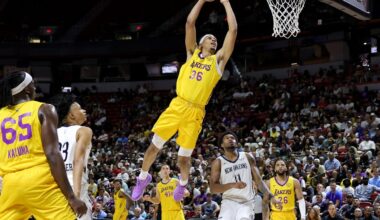 Lakers forward hurts leg in Summer League