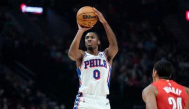 Sixers' Tyrese Maxey works out with NBA champ Kentavious Caldwell-Pope