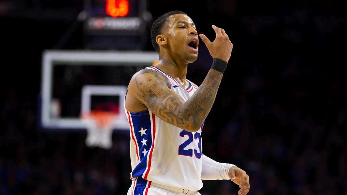 Former Sixers guard Trey Burke putting in work in a summer pro-am