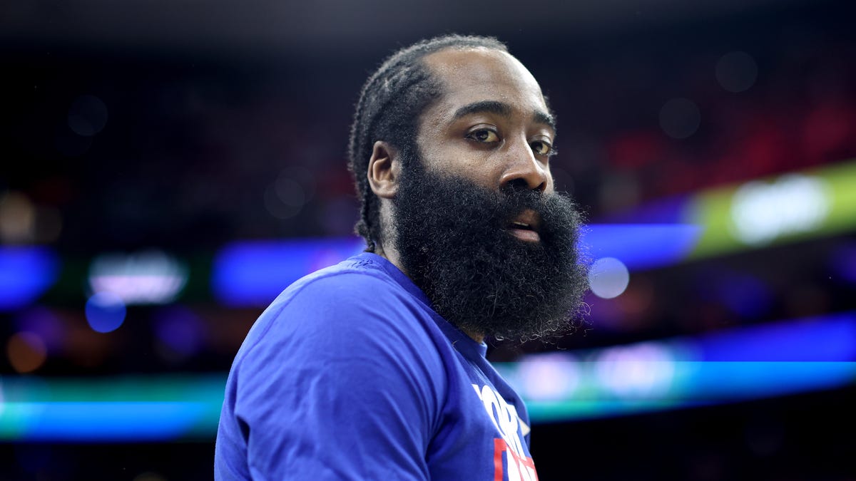 Former 76ers star James Harden comes in ranked No. 34 on all-time list