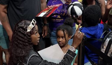 LSU basketball star Flau'jae Johnson returns to Savannah to give back