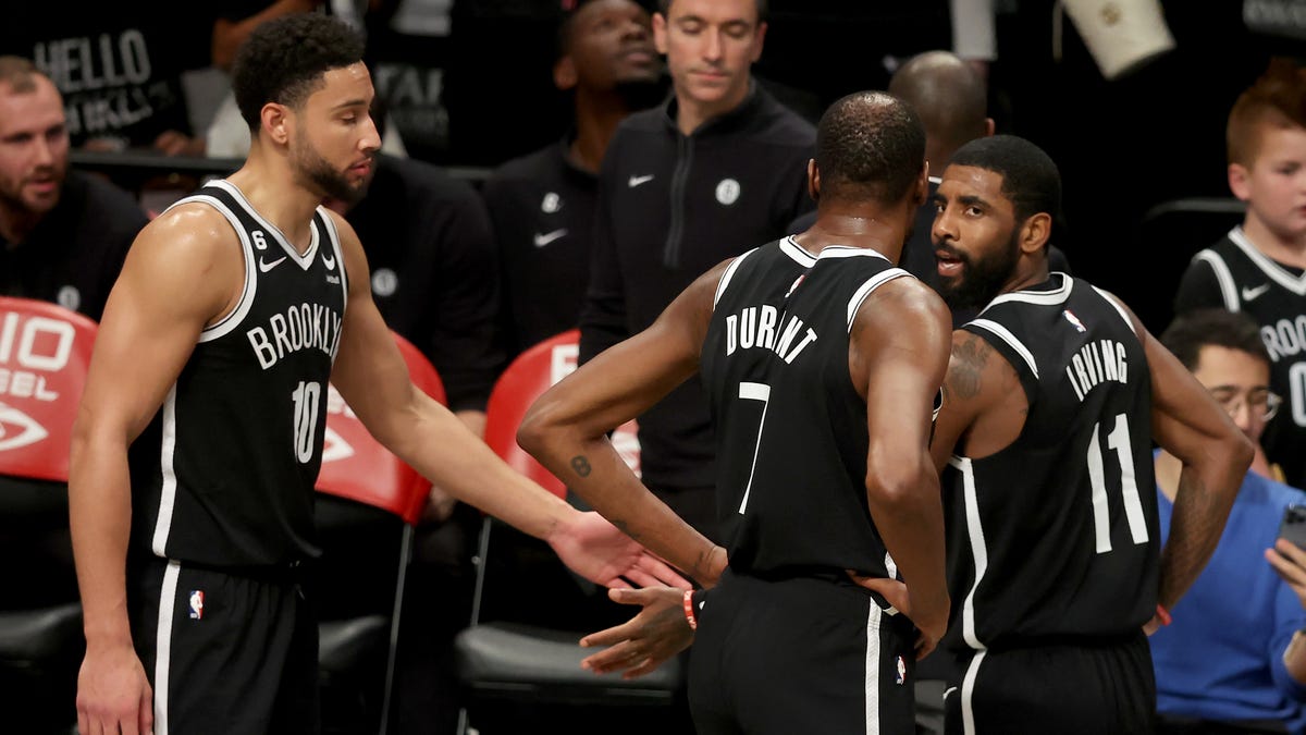 Kyrie Irving gives take on Nets trading James Harden for Ben Simmons