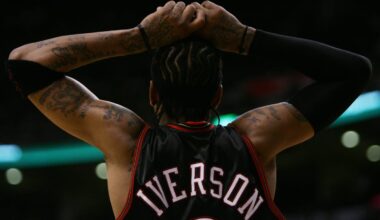 Sixers legend Allen Iverson ranked No. 4 shooting guard in NBA history