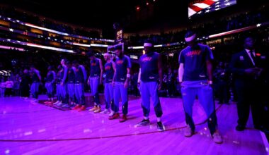 Projecting Opening Night starting lineup for Thunder in 2025-26 season