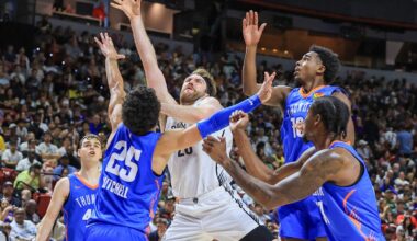 Could Ajay Mitchell, Nikola Topic play in G League?