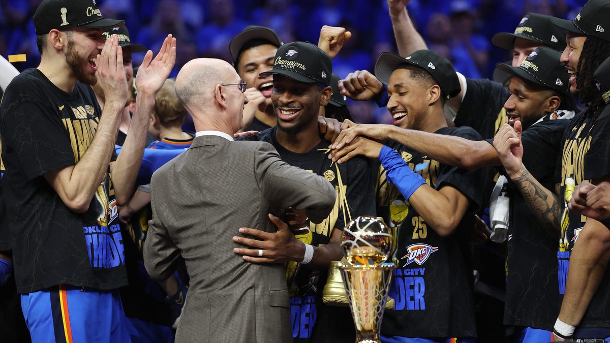 What grade did ESPN hand out to OKC Thunder for quiet 2025 offseason?