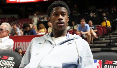 Paul George tells rookie VJ Edgecombe why he's perfect fit for Sixers