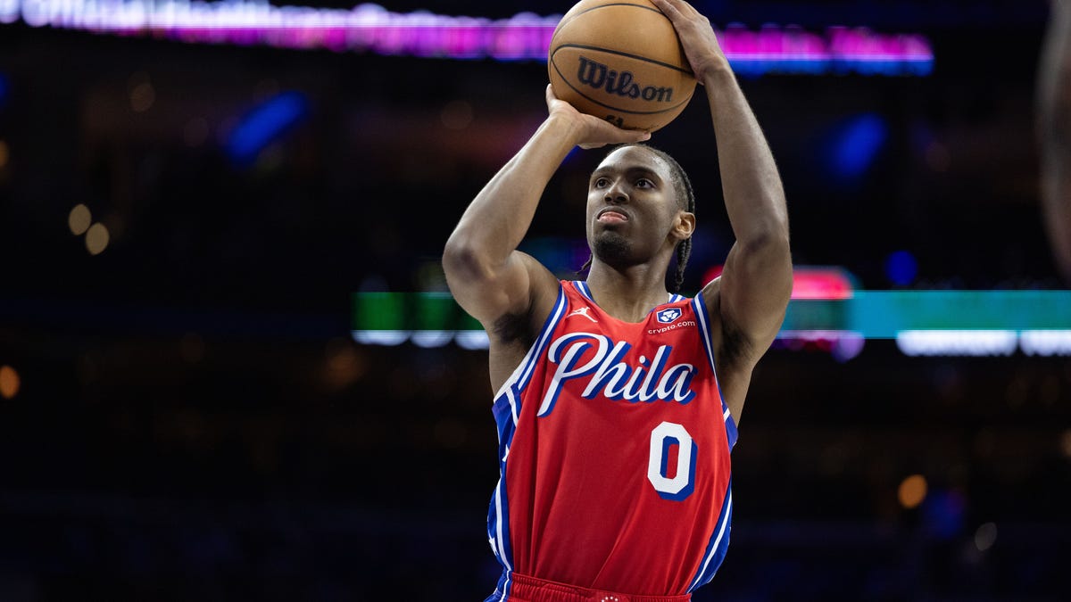 Sixers' Tyrese Maxey posts that he's back in the gym putting in work