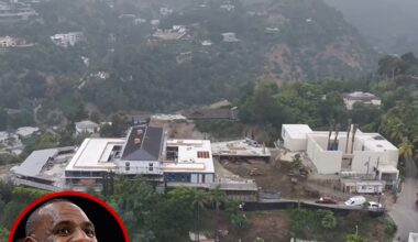 LeBron James' Mega-Mansion Taking Shape In Beverly Hills