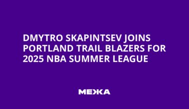 Dmytro Skapintsev Joins Portland Trail Blazers for 2025 NBA Summer League