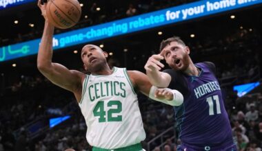 After slow start, Celtics overwhelm Hornets in penultimate playoff tune-up