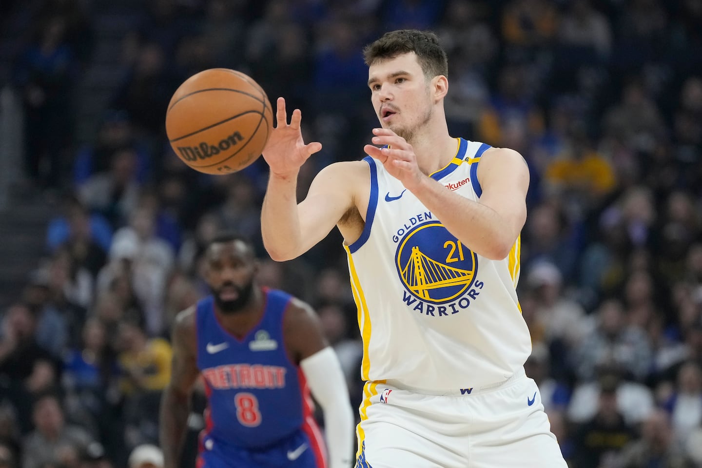 Quinten Post is shooting a blazing 43.1 percent from the 3-point line and is averaging 8.6 points.