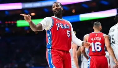 76ers reportedly shopping $10 million veteran center  image