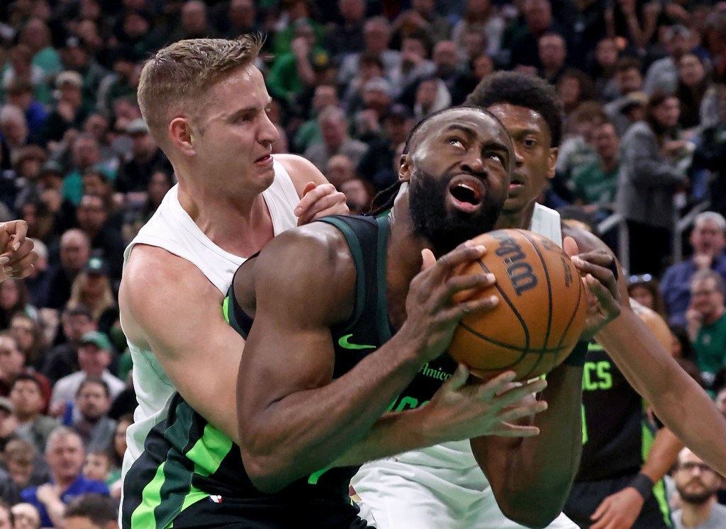 Jaylen Brown took issue with Cavs 'flop,' foul call that 'changed the game' in Celtics loss