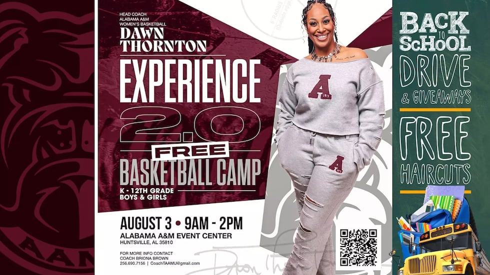 Dawn Thornton free basketball camp