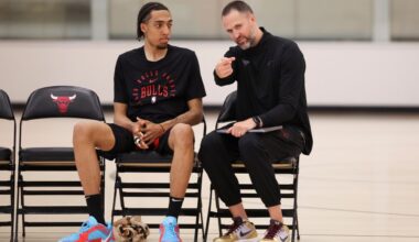 Noa Essengue showed growth in summer league game