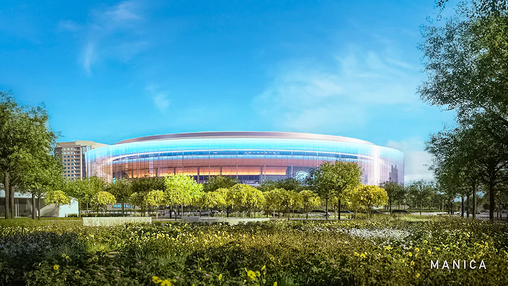 First designs revealed on future Oklahoma City Thunder arena