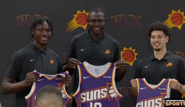 Phoenix Suns introduce their 3 picks in the 2025 NBA Draft