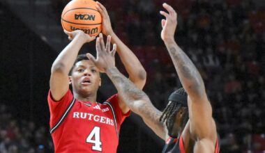 Ace Bailey of Rutgers shrugs off questions about canceled workout ahead of the NBA draft