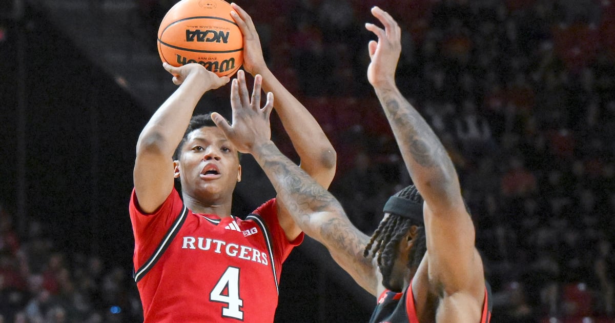 Ace Bailey of Rutgers shrugs off questions about canceled workout ahead of the NBA draft