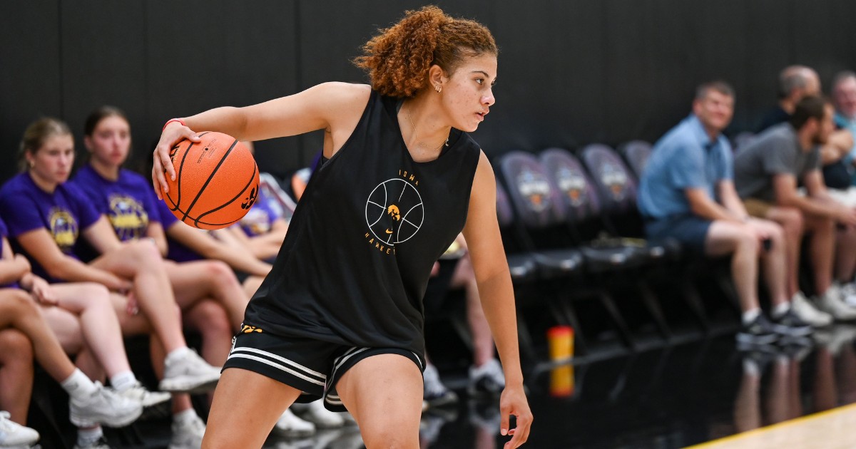 True freshman Addie Deal is excited for her first year with the Hawkeyes. (Photo by Dennis Scheidt)