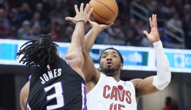 Cavs dodge Donovan Mitchell injury but fail to clinch East’s top spot in 120-113 loss to Kings
