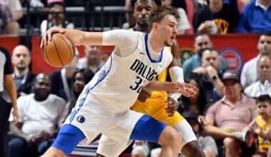 Mavericks rookie Cooper Flagg all business as he makes his professional debut at NBA Summer League