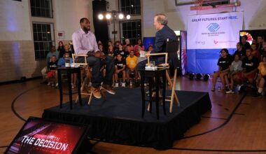 15 years ago today, LeBron James shocked the NBA world with The Decision, joining Miami Heat